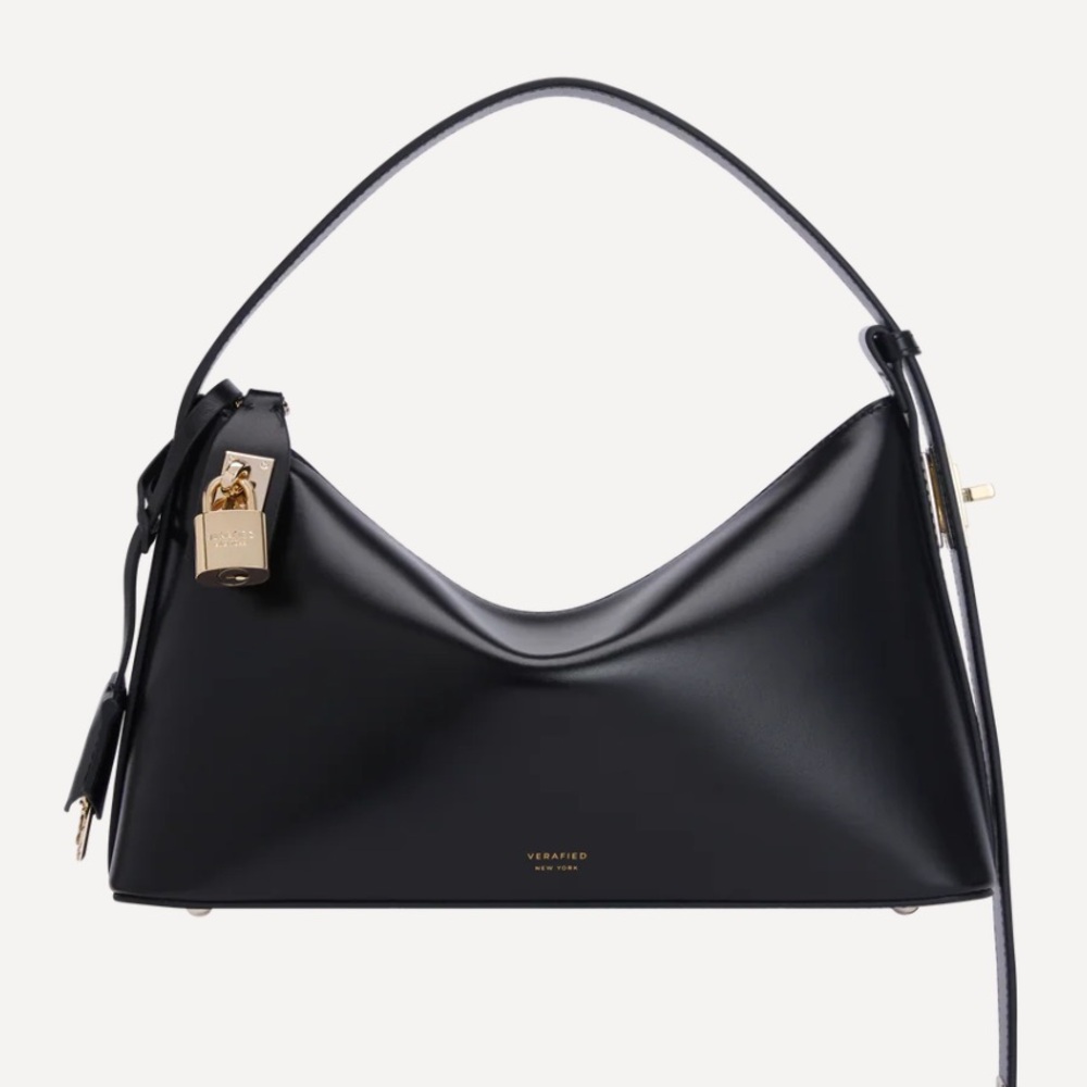 EUC Verafied NY Genuine leather Hobo Bag